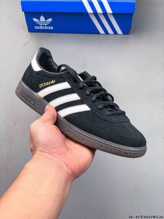 阿迪达斯 Adidas Handball Spezial时尚休闲板鞋 0613Wl26
