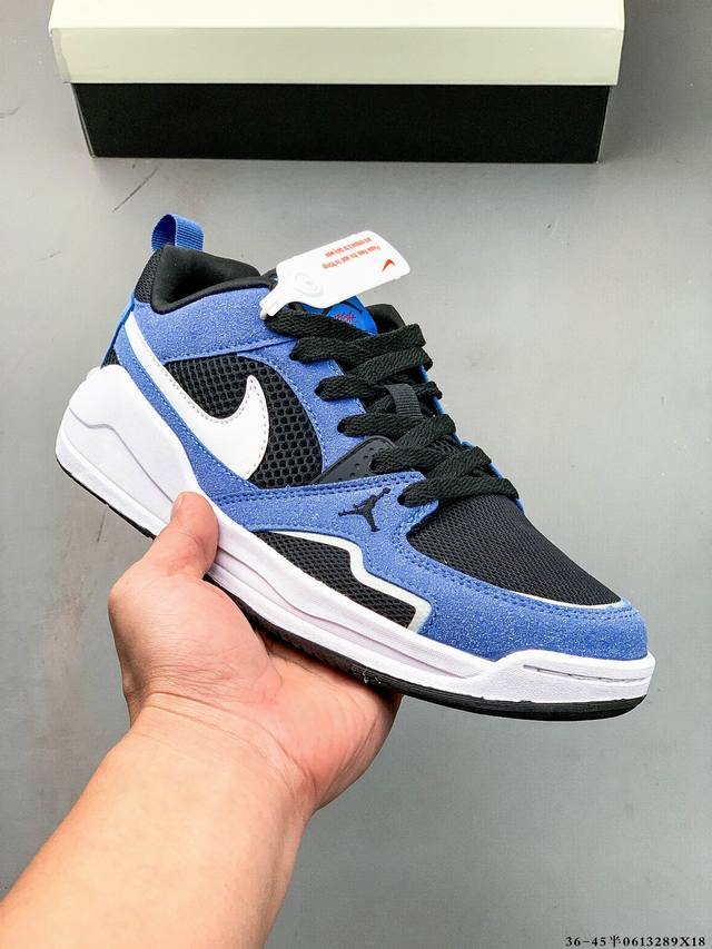 Nike Air Jordan Cmft Era 新款透气百搭休闲鞋 Jordan Cmft Era 聚焦于日常舒适体验，采用低帮轮廓，搭配网眼与麂皮材质鞋面，