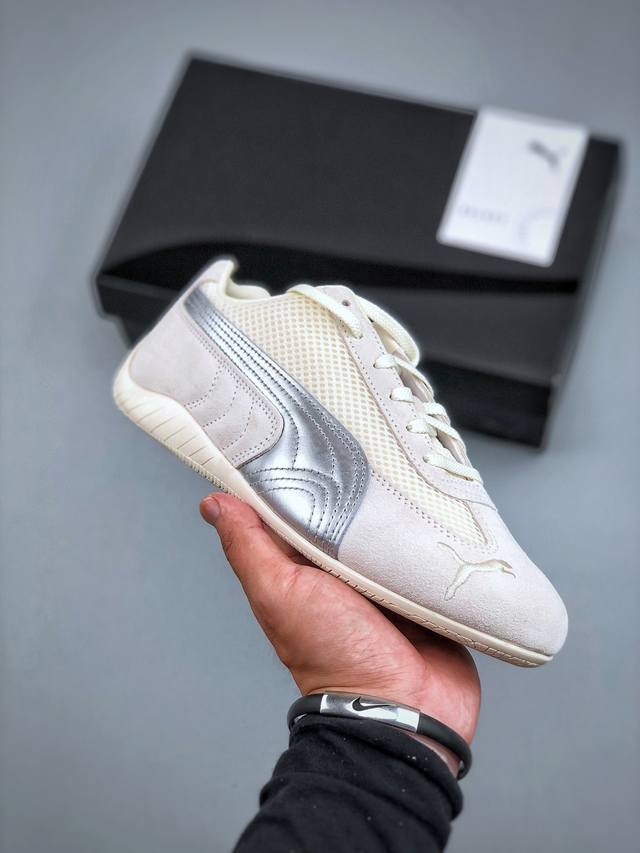 Puma Speedcat The Open Yy彪马防滑耐磨休闲运动鞋 支持侧踏时的踏步工作 即使在健身房等使用环境中也能确保透气性 货号:40390 1 W