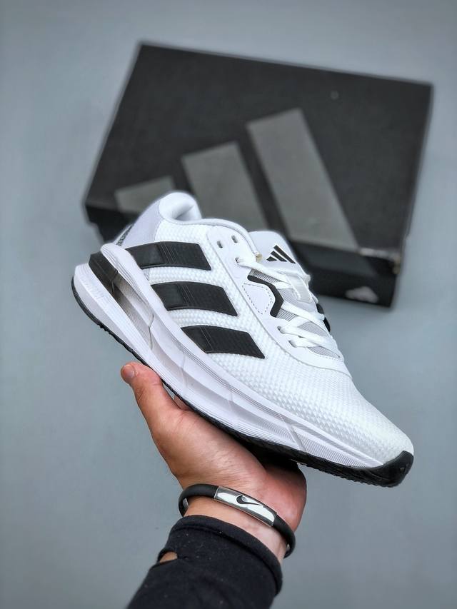 Adidas Galaxy 7 Galaxy 7 舒适柔软防滑耐磨 低帮跑步鞋 货号Id8858尺码：36-45