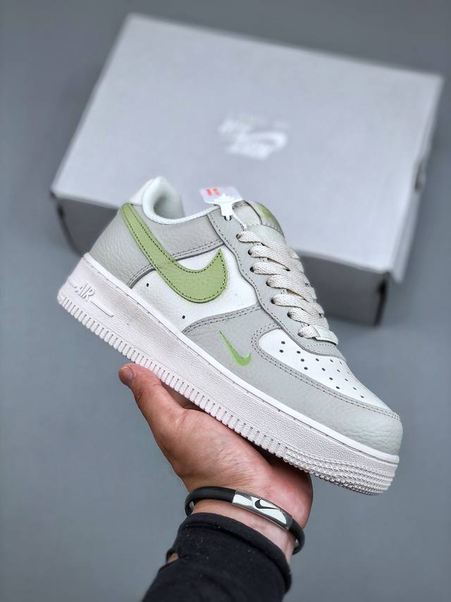 Nike Air Force 1'07 Low Olive Aura 空军一号低帮经典百搭休闲运动板鞋“灰绿抹茶”Ib3881-001 尺码：36 36.5 3
