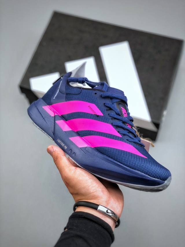 Adidas Adizero Adios 4 M Jr1228 阿迪透气轻盈低帮跑步鞋尺码：36 36.5 37 38 38.5 39 40 40.5 41 4