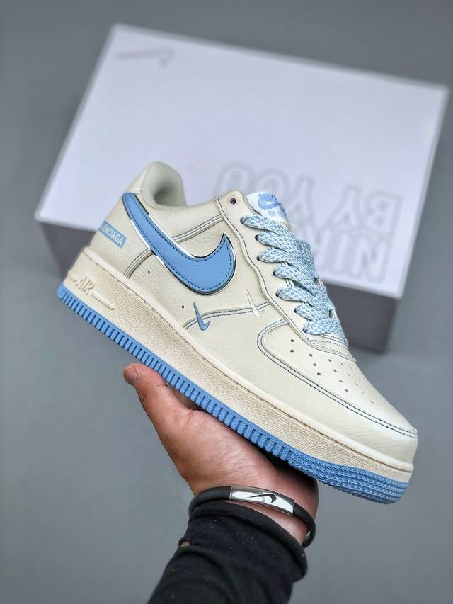 Nike Air Force 1 Low 07 联名款 原楦头原纸板 打造纯正低帮空军版型专注外贸渠道 全掌内置蜂窝气垫 原盒配件 原厂中底钢印、拉帮完美 官方