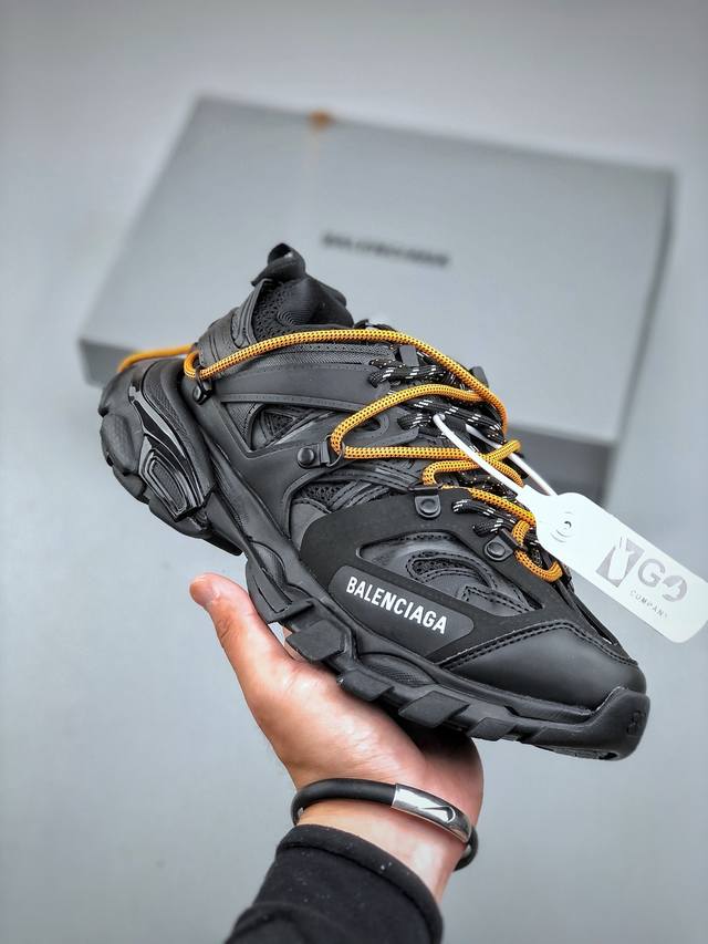 巴黎世家 Balenciaga3.0低帮老爹鞋 Balenciaga3.0 Track.2 Open Sneaker 巴黎世家3.0 三代户外概念鞋 #鞋面采用