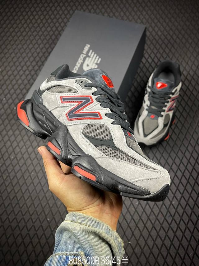 B 公司级New Balance 公司级版本 Nb9060 联名款 复古休闲运动慢跑鞋 鞋款灵感源自设计师本人对夏日的怀日回忆。鞋面大身由空间双格及磨砂鞋面拼接