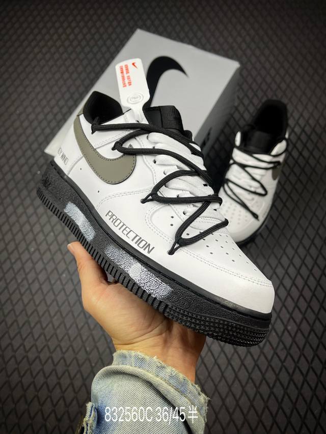 C 公司级Nike Air Force 1‘07 原楦头原纸板 打造纯正低帮空军版型 专注外贸渠道 全掌内置蜂窝气垫 原盒配件 原厂中底钢印、拉帮完美 货号:Z