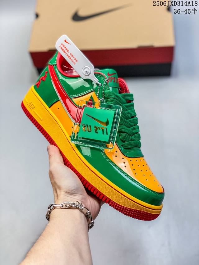 Lil Yachty X耐克Nike Air Force 7 Low 联名款 打工人2.0 空军一号低帮休闲板鞋 Ih4383 300 码数：36 36.5 3