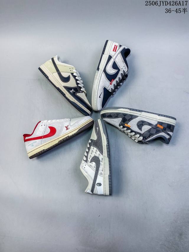 Nike Sb Dunk Low X Bape 白灰小钩 公司级出品 极力推荐 原装头层材料 独家版型蒸餾加工 帶來的是更好的视觉和脚感体验 大厂纯原品质出货