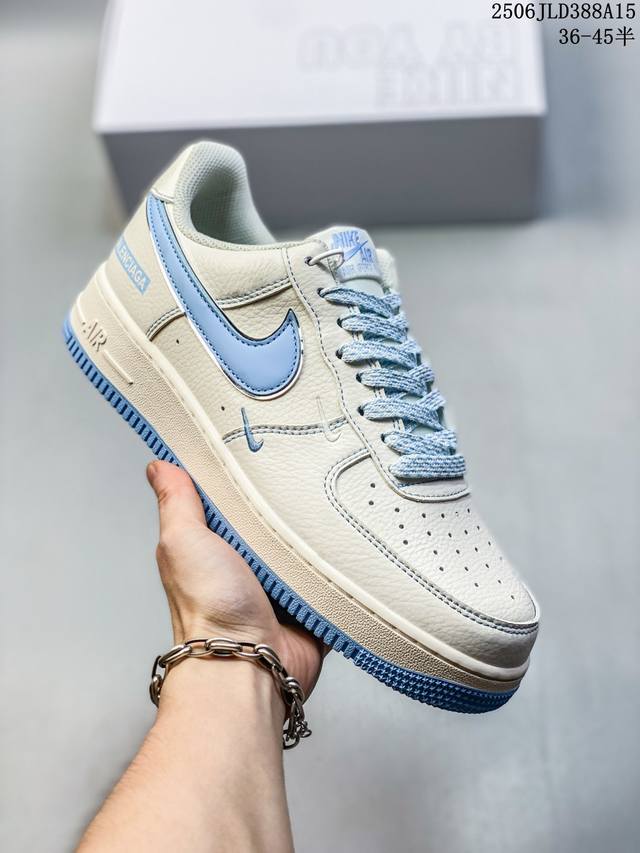 公司级带半码 Nike Air Force 1 ‘07 Low 空军一号 低帮 运动鞋 休闲鞋 折边针车 工艺难度大 原楦头原纸板 原装鞋盒 定制五金配件 内置