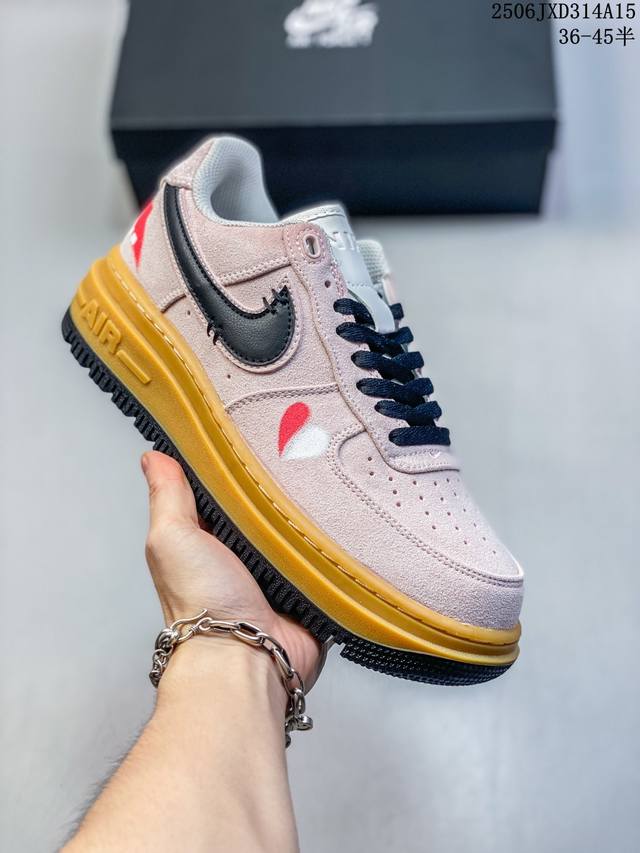 耐克 Nike Air Force 1 Low Luxe 空军一号低帮厚底休闲运动板鞋 Hv2531 码数：36 36.5 37.5 38 38.5 39 40