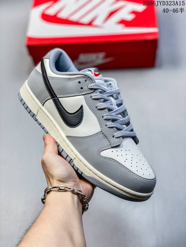 真标带半码 Nike Dunk Low 舒适 防滑耐磨 低帮 板鞋 男女同款 货号：Ib3079 尺码：40-46 编码：06Jyd323A15