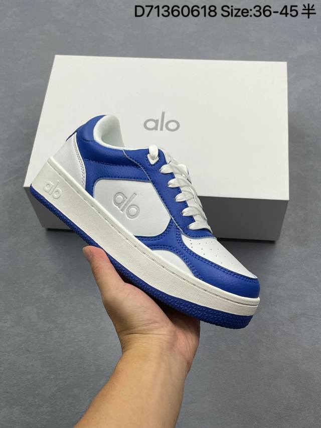 Alo Yoga Recovery Mode 百搭轻便 防滑减震低帮板鞋 尺码:36 36.5 37.5 38 38.5 39 40 40.5 41 42 42
