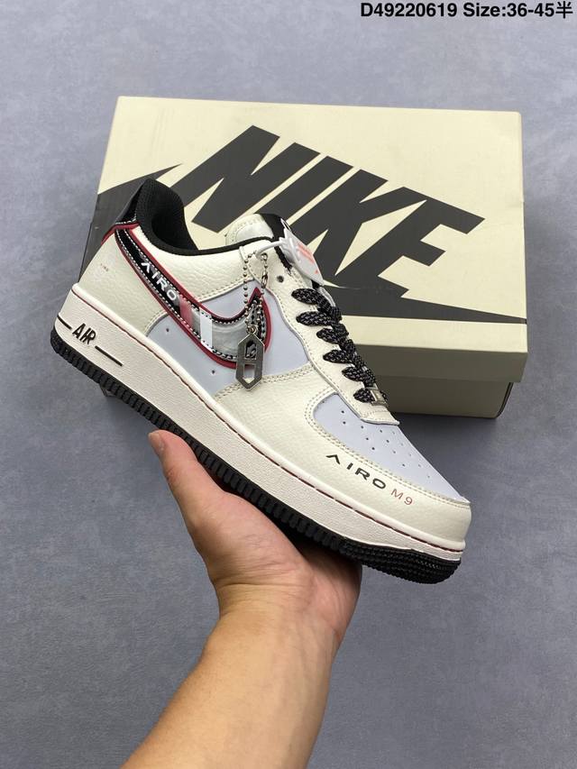 耐克 Nike Air Force 1 '07 Low 2025新年新款 蛇年限定 空军一号含气垫 小白鞋 低帮百搭厚底增高休闲运动板鞋。柔软、弹性十足的缓震性