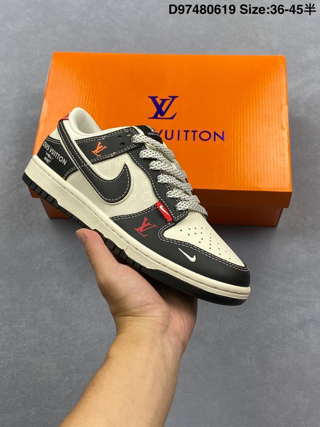 公司级Nike Dunk Low Retro ‘Diy高端定制’耐克 低帮休闲运动板鞋 原装头层材料 用料绝不含糊 独家版型蒸餾加工帶來的是更好的视觉和脚感体验