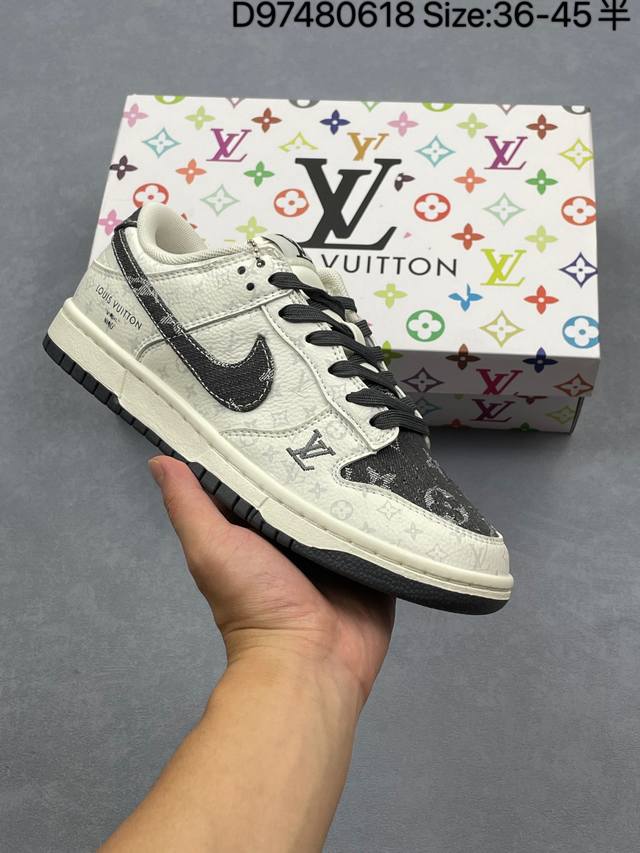 公司级Nike Dunk Low Retro ‘Diy高端定制’耐克 低帮休闲运动板鞋 原装头层材料 用料绝不含糊 独家版型蒸餾加工帶來的是更好的视觉和脚感体验