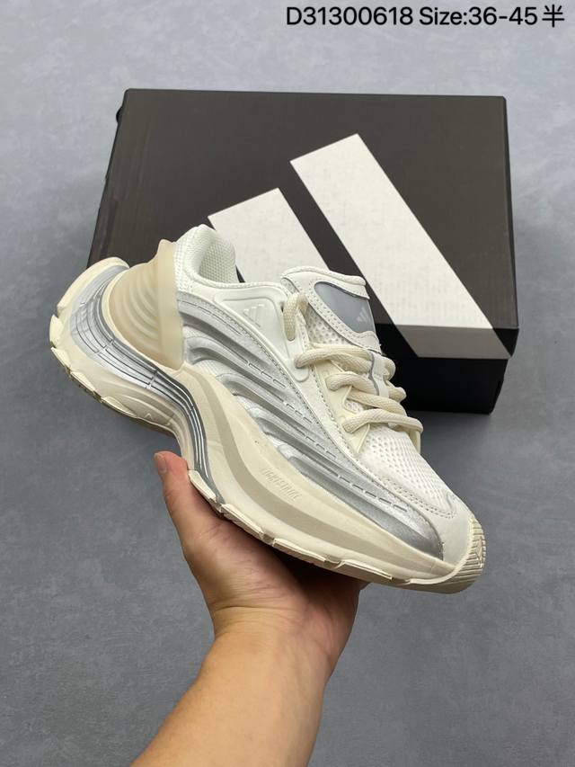 阿迪达斯Adidas Xlg Mtw系列 舒适防滑透气 低帮 休闲跑步鞋男女同款与众不同的结构美学，在这种纯色氛围里，也可以有更纯粹的展现 尺码：36 36 3