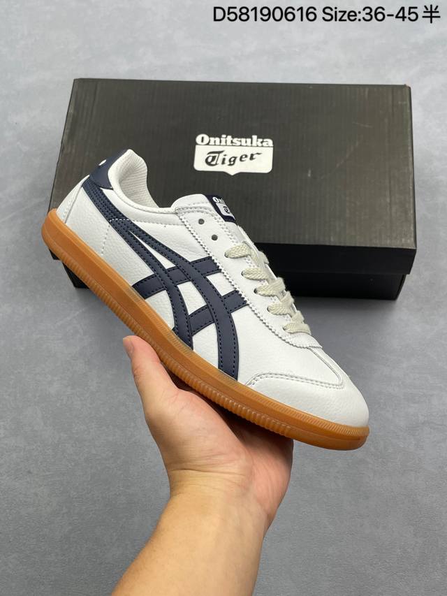 亚瑟士 鬼冢虎 Onitsuka Tiger Tokuten复古跑鞋街拍潮鞋低帮板鞋经典款德训中性复古运动鞋 货号：1183B938- 尺码：36-45 D58