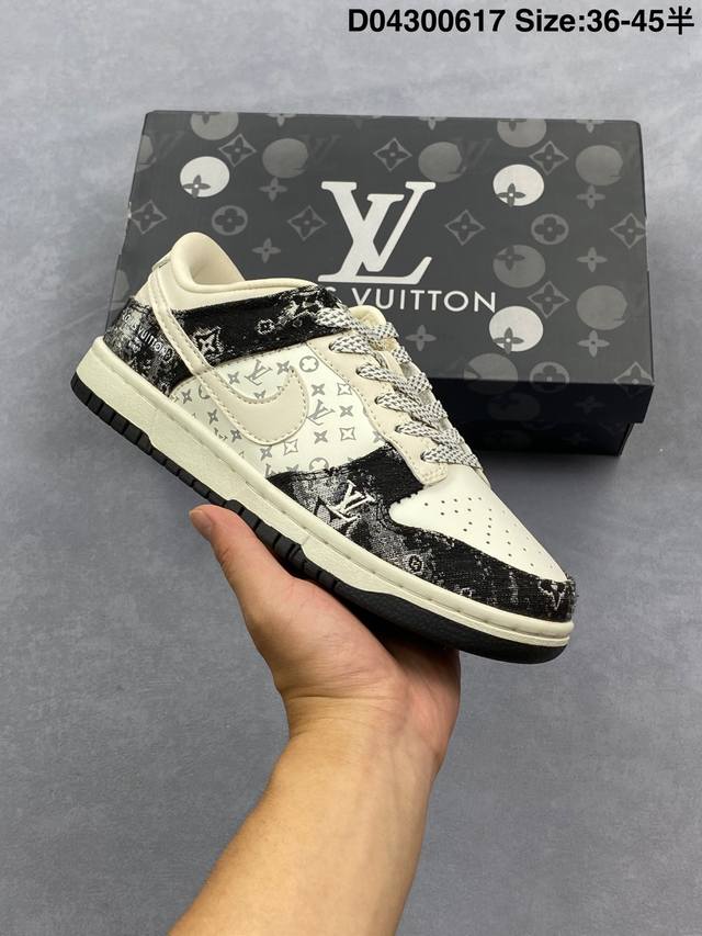 公司级Nike Dunk Low Retro ‘Diy高端定制’耐克 低帮休闲运动板鞋 原装头层材料 用料绝不含糊 独家版型蒸餾加工帶來的是更好的视觉和脚感体验