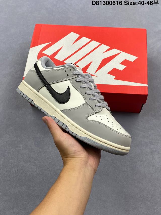 公司级耐克Nike Dunk Low 扣篮系列 复古低帮休闲运动滑板板鞋Sb 采用脚感柔软舒适Zoomair气垫 有效吸收滑板等极限运动在落地时带来的冲击力 为
