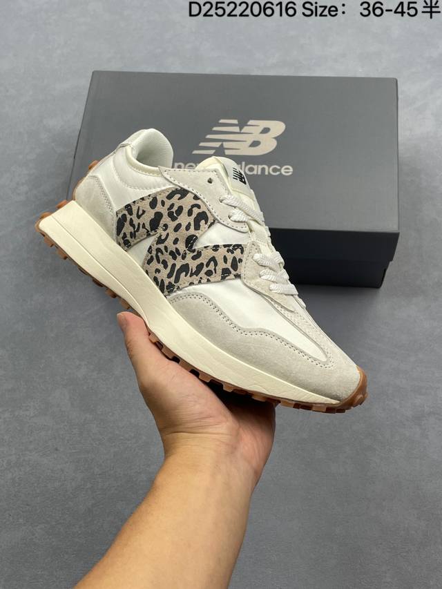 新百伦 New Balance Ms327 系列复古休闲运动慢跑鞋 原鞋打版 细节完美 采用尼龙及猪巴革麂皮物料拼接构成#中底高弹Pu材质及满丁防滑橡胶外底上世