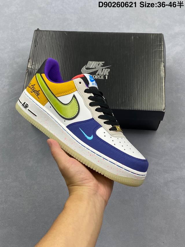 Nike Air Force 1 Low 07 X Reigning Champ原楦头原纸板 打造纯正空军版型 #专注外贸渠道 全掌内置蜂窝气垫 #原盒配件 原