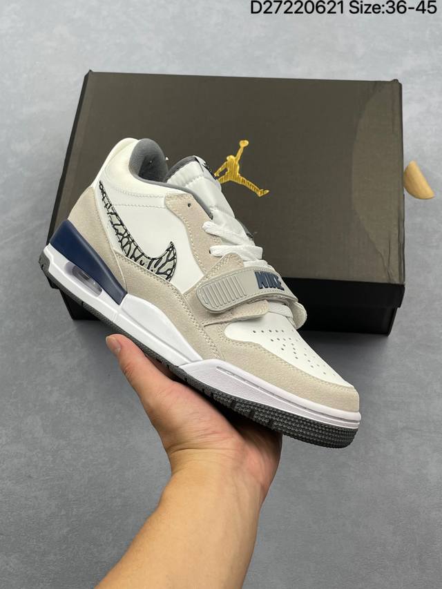 耐克 Nike Aj312 Air Jordan Legacy 312 Nrg“Pure White” 官方货号:Cd7069 141乔丹联名号称 “最强三合一