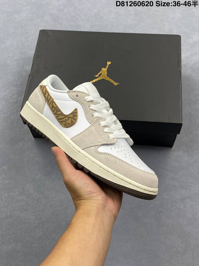 Nike Air Jordan 1 Low Aj1乔1低帮休闲板鞋 同步官方配色 头层皮打造 正确满胶鞋垫 四线拉帮 原厂织唛标 鞋舌高弹海绵填充 官方货号:D