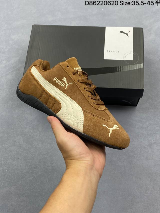 Puma Speedcat Og 彪马罗马阿莫尔系列百搭单品 复古运动休闲赛车跑鞋 以趣味十足又前卫复古的设计引领潮流将赛道精神融入街头时尚 开启前卫竞速之旅主