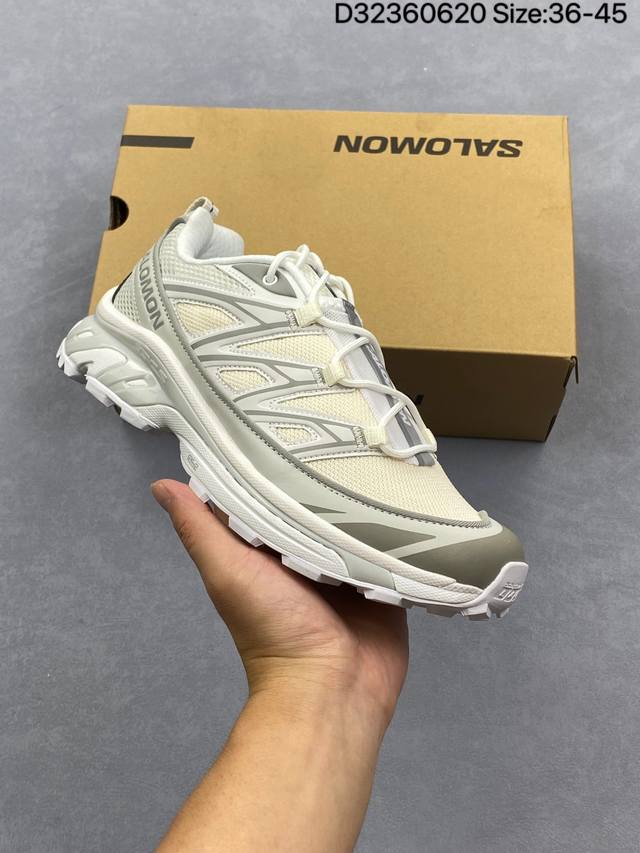 公司级Salomon Xa Pro Xt-6 Expanse萨洛蒙户外越野跑鞋 鞋面采用Sensifit贴合技术 全方位贴合包裹脚型 鞋跟部鞋底牵引设计 提供强