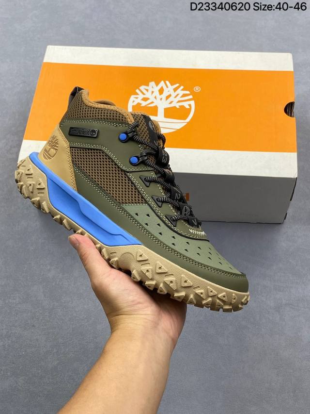 Timberland添柏岚官方男鞋24秋季新款Motion6徒步鞋户外登山A5Tmg ，透气防滑大底 货号：Tb 0A5Tmg 991 鞋码：40-46 D23