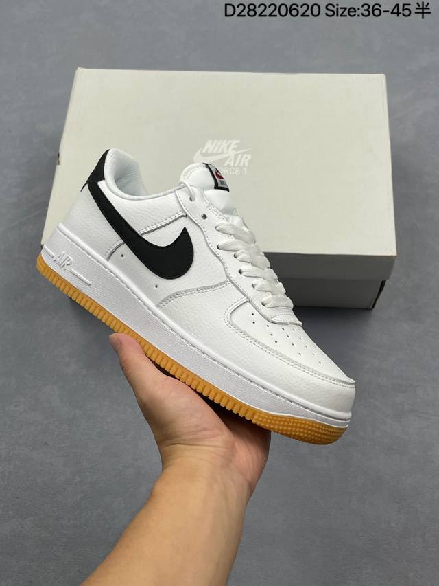 Nike Air Force 1 '07 Low 空军一号 低帮 运动鞋 休闲鞋 折边针车 工艺难度大 原楦头原纸板 原装鞋盒 定制五金配件 内置全掌气垫 原厂