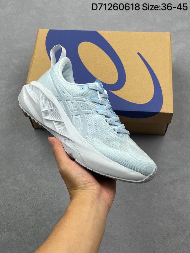 公司级Asics Novablast 5 Le轻量跑鞋 低帮轻量透气缓震休闲运动跑步鞋 货号:1012B818-400 尺码:36-45 Id:D7126061