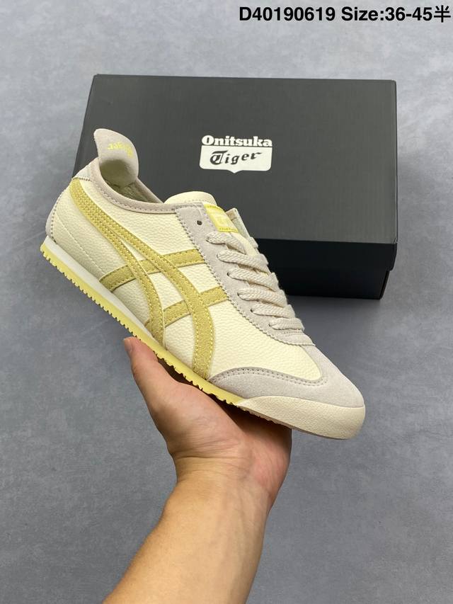 Onitsuka Tiger Mexico 66 Slip-On 搭单品 板鞋 Mexico 66是鬼冢虎旗下最经典的款式，李小龙最喜欢的一款训练鞋休闲鞋！鞋身