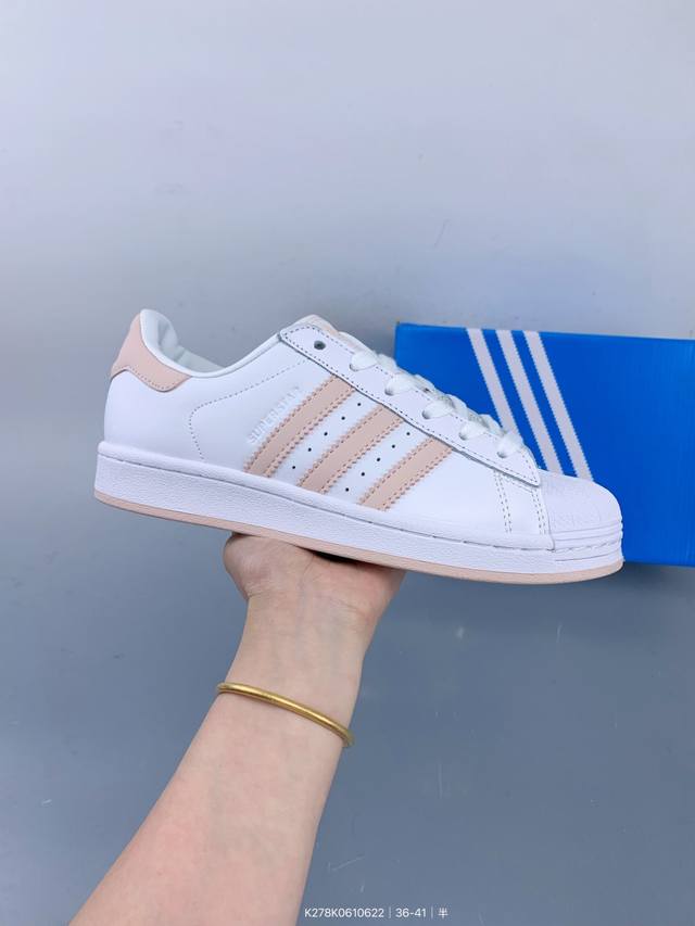 Adidas 三叶草 Superstar Ii W 运动鞋 Size：如图 编码：K278K0610622