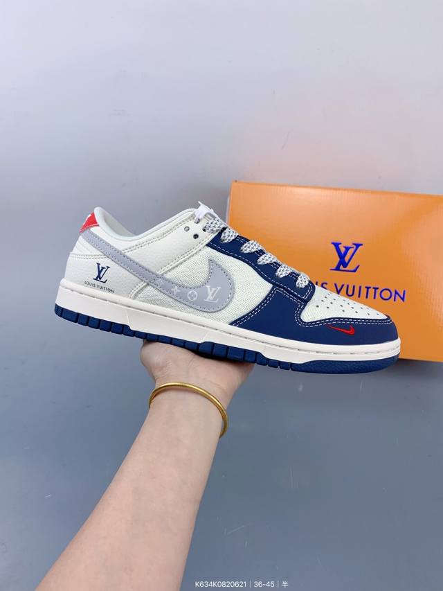 Nike Sb Dunk Low 周年高端定制 低帮休闲板鞋 定制鞋盒 大厂纯原品质出货 超高清洁度 皮料切割干净无任何毛边 细节完美 Size：如图 编码：K