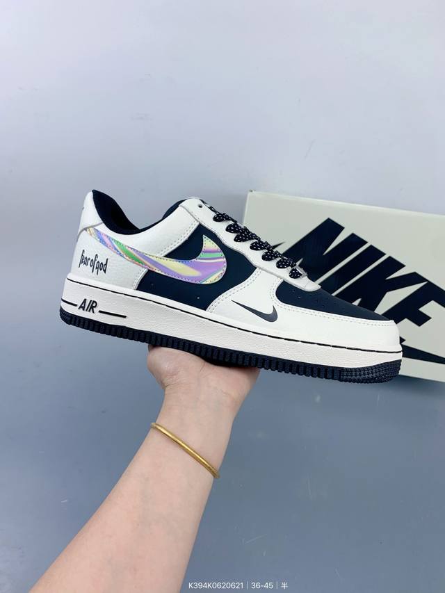 公司级Nike Air Force 1 07 Low “Nike联名”空军一号 低帮 运动鞋 休闲鞋 折边针车 工艺难度大 原楦头原纸板 原装鞋盒 定制五金配件