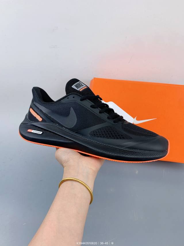 真标耐克Nike Air Zoom Winflo 7X 登月系列网透面气 训跑练步鞋 内置Zoom气垫 脚回感弹感受非常直接。 Size：如图 编码：K394K