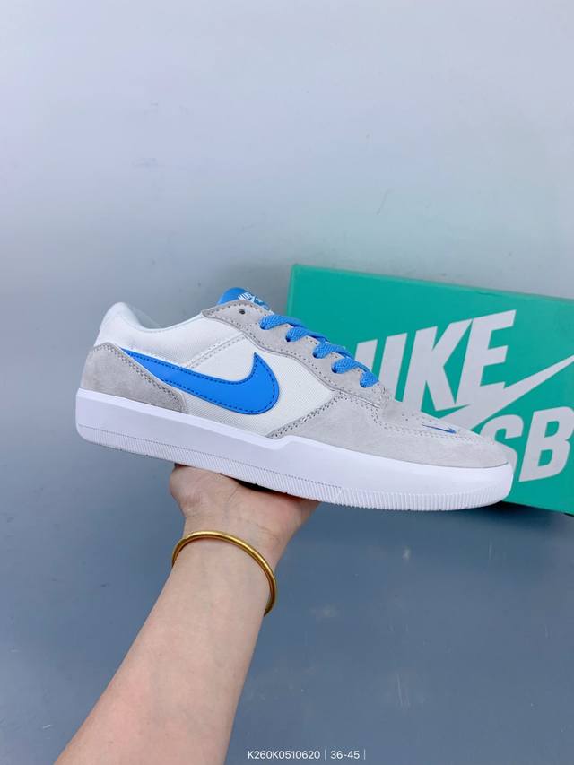 耐克Nike Sb Force 58 Sb空军58系列低帮休闲运动滑板板鞋 Size：如图 编码：K260K0510620