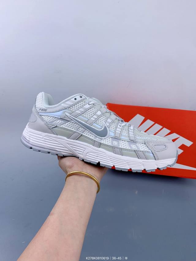 耐克Nike P-6000 系列低帮复古老爹风休闲运动舒适慢跑鞋 Size：如图 编码：K278K0810619