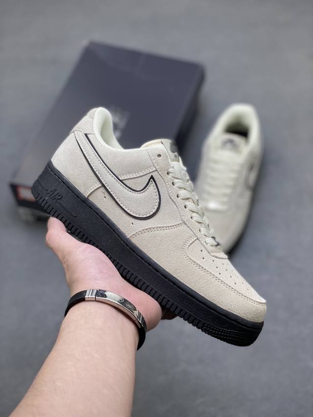 海外限量发售！公司级Nike Air Force 1 '07 Low 空军一号低帮 运动鞋 休闲鞋 折边针车 工艺难度大 原楦头原纸板 原装鞋盒 定制五金配件