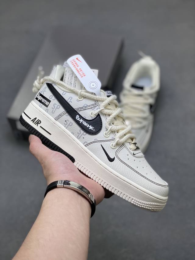 海外限量发售！公司级Nike Air Force 1 '07 Low 空军一号低帮 运动鞋 休闲鞋 折边针车 工艺难度大 原楦头原纸板 原装鞋盒 定制五金配件