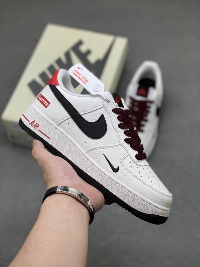 海外限量发售！公司级Nike Air Force 1 '07 Low 空军一号低帮 运动鞋 休闲鞋 折边针车 工艺难度大 原楦头原纸板 原装鞋盒 定制五金配件