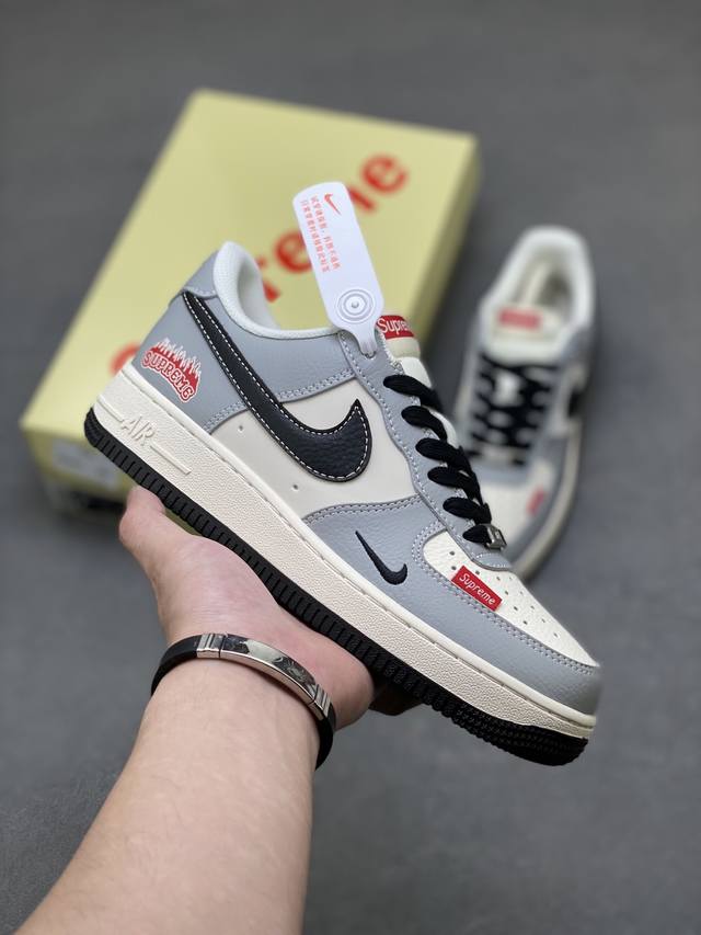 海外限量发售！公司级Nike Air Force 1 '07 Low 空军一号低帮 运动鞋 休闲鞋 折边针车 工艺难度大 原楦头原纸板 原装鞋盒 定制五金配件