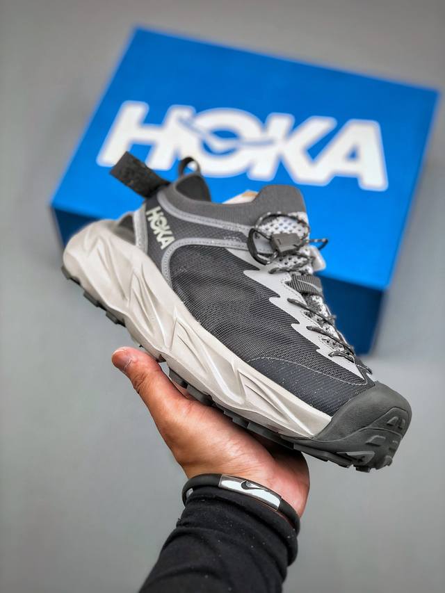 Hoka M Hopara 2 霍帕拉 2代 纯原鞋开模 最正确顶级版 户外登山 溯溪Hoka凉鞋 Me+阿B组合正确大底货号：1147650 Stllt 尺码