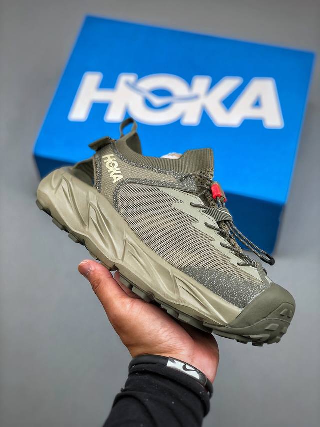 Hoka M Hopara 2 霍帕拉 2代 纯原鞋开模 最正确顶级版 户外登山 溯溪Hoka凉鞋 Me+阿B组合正确大底货号：1147650 尺码：36 36