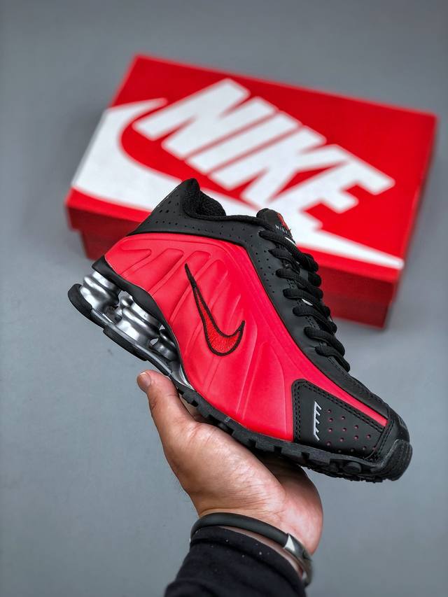 Nike Shox R4系列 耐克 低帮运动休闲气垫运动鞋官方货号:Hq1988-600 尺码:36 36.5 37.5 38 38.5 39 40 40.5