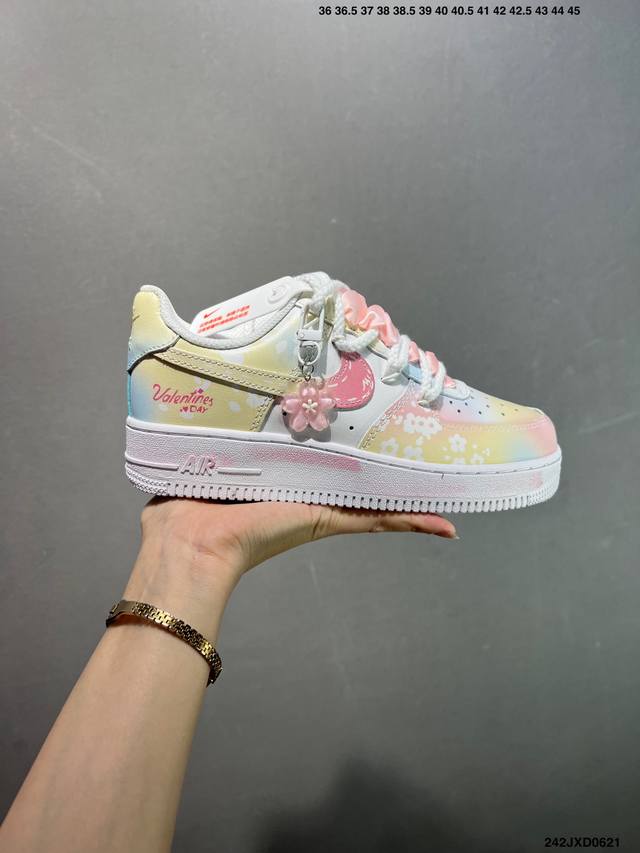 公司级 Nike Air Force 1 Low’07 空军一号低帮休闲板鞋 定制皮料 原楦原纸板 纯正空军版型 内置全掌气垫 货号：男 Cw2288-114