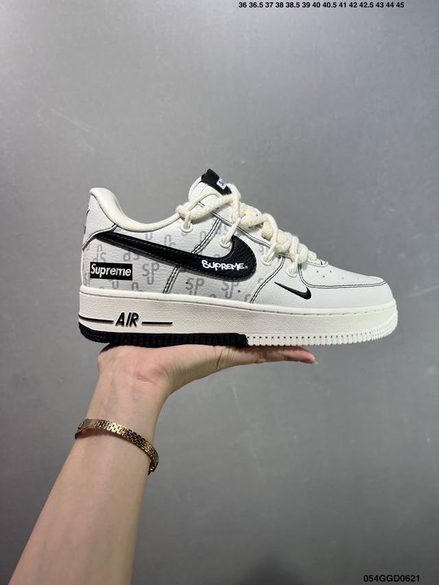 公司级Nike Air Force 1 ‘07 Low 空军一号 低帮 运动鞋 休闲鞋 折边针车 工艺难度大 原楦头原纸板 原装鞋盒 定制五金配件 内置全掌气垫