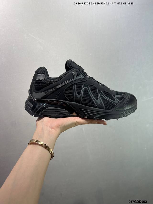 公司级Salomon Xa Pro Xt-6 Expanse萨洛蒙户外越野跑鞋 鞋面采用Sensifit贴合技术 全方位贴合包裹脚型 鞋跟部鞋底牵引设计 提供强