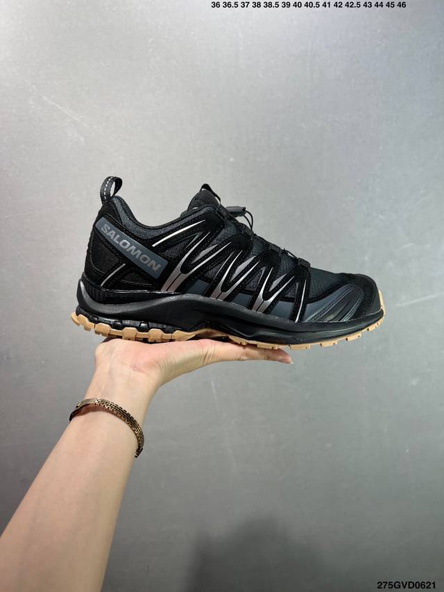 公司级Salomon Xa Pro Xt-6 Expanse萨洛蒙户外越野跑鞋 鞋面采用Sensifit贴合技术 全方位贴合包裹脚型 鞋跟部鞋底牵引设计 提供强